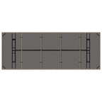 Conjunto de Comedor de Jardín 9 pcs Gris ratán sintético
