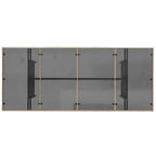 Conjunto de Comedor de Jardín 7 pcs Beige ratán sintético