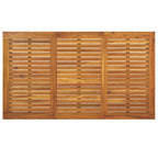 Conjunto de Comedor de Jardín 5 pcs Gris