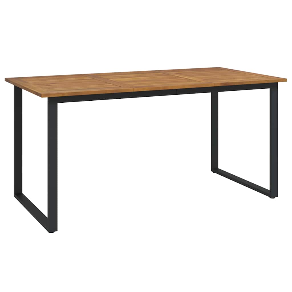 Conjunto de Comedor de Jardín 7 pcs Gris