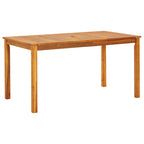 Conjunto de Comedor de Jardín 5 pcs Beige