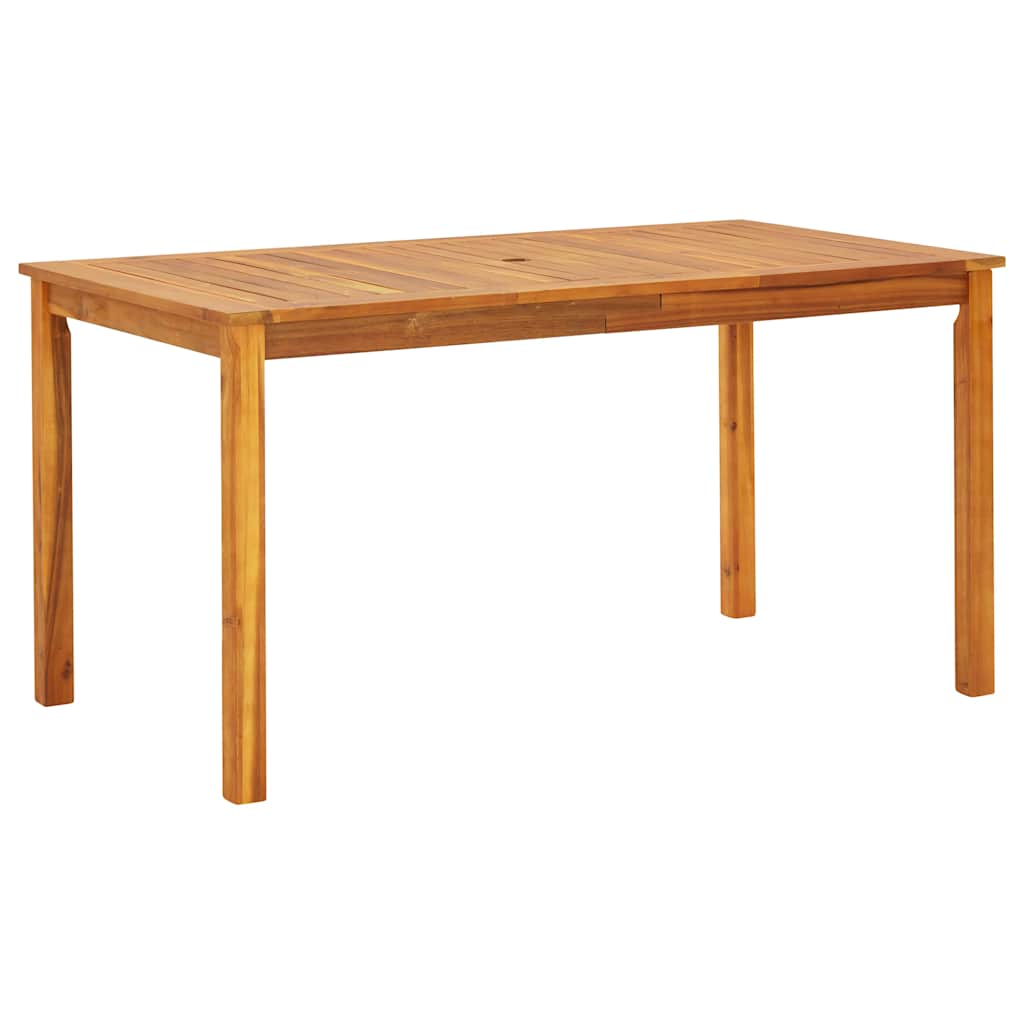 Conjunto de Comedor de Jardín 5 pcs Beige