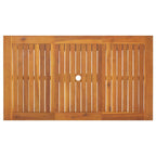 Conjunto de Comedor de Jardín 5 pcs Beige