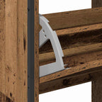 Armario Zapatero con estante Madera vieja 100 x 34 x 112 cm