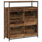 Armario Zapatero con estante Madera vieja 100 x 34 x 112 cm