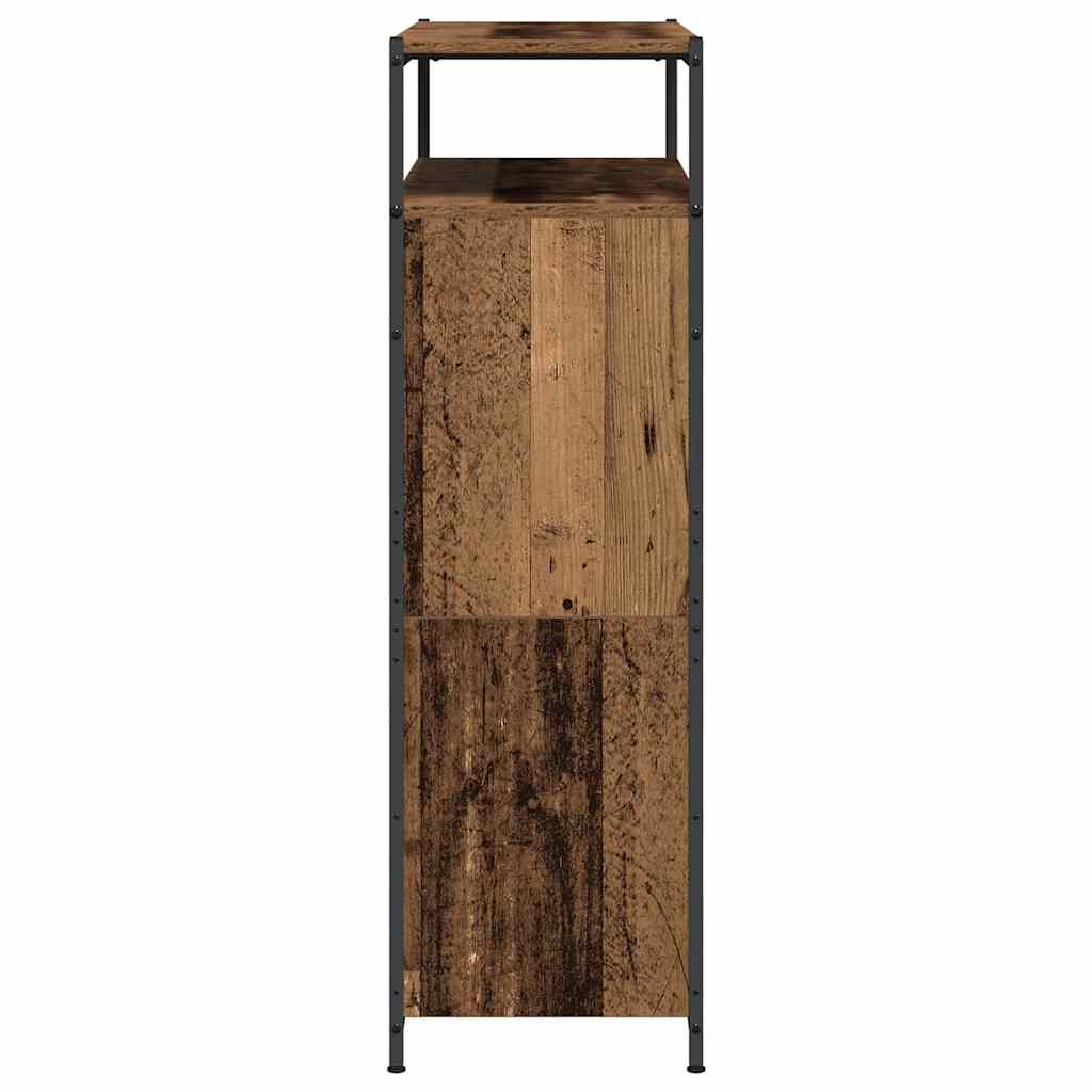 Armario Zapatero con estante Madera vieja 100 x 34 x 112 cm