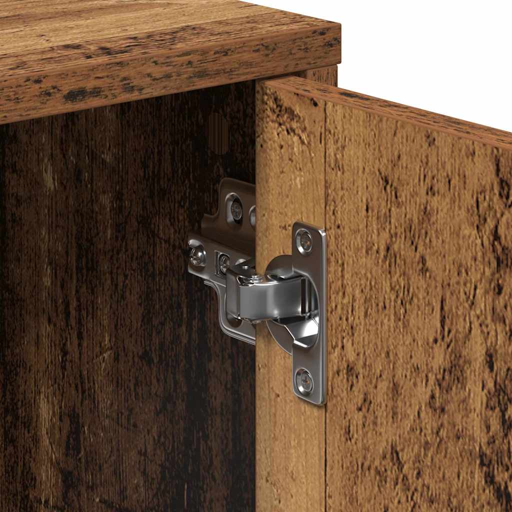 Aparador 2 pcs Madera vieja 60 x 31 x 70 cm