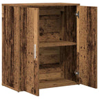 Aparador 2 pcs Madera vieja 60 x 31 x 70 cm