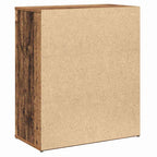 Aparador 2 pcs Madera vieja 60 x 31 x 70 cm