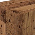 Aparador de cocina 2 pcs Madera vieja 60 x 50 x 180 cm
