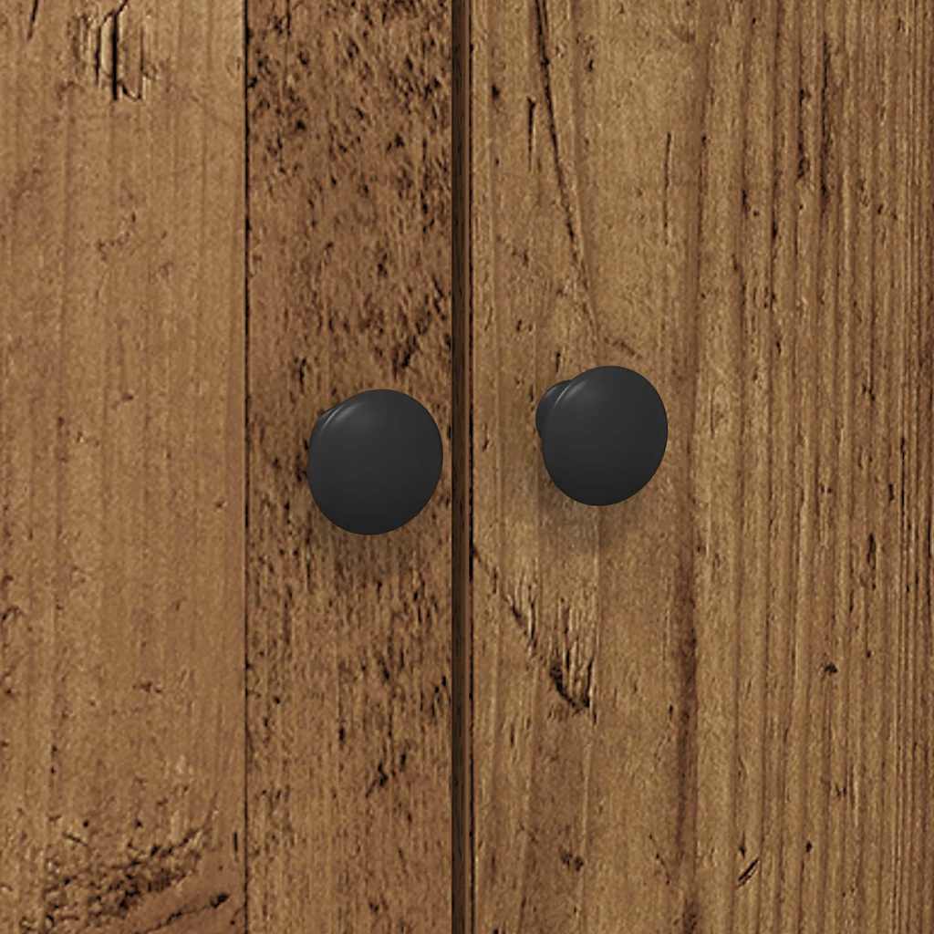 Aparador de cocina 2 pcs Madera vieja 60 x 50 x 180 cm