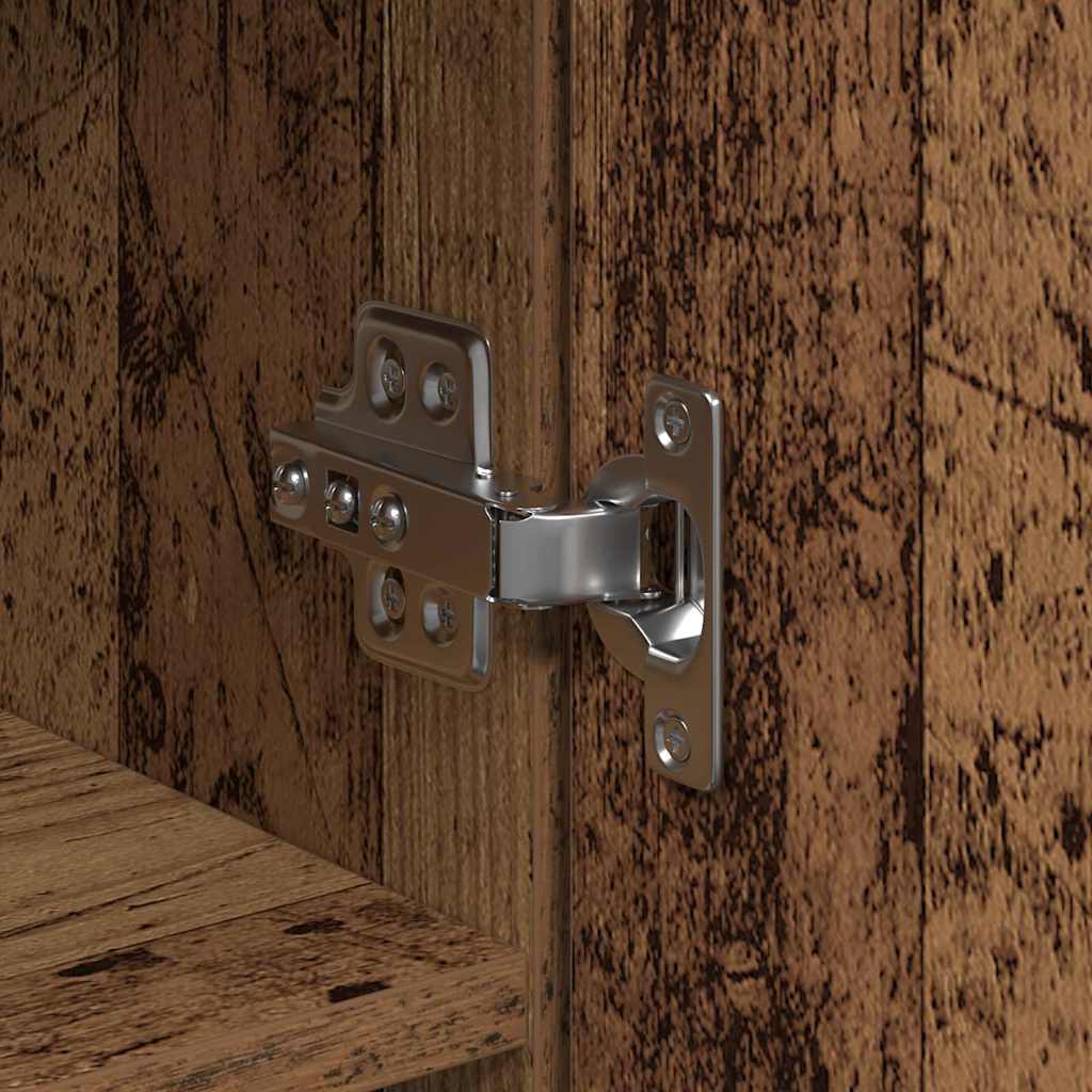 Vitrina Madera Vieja 80 x 35 x 180 cm Madera contrachapada