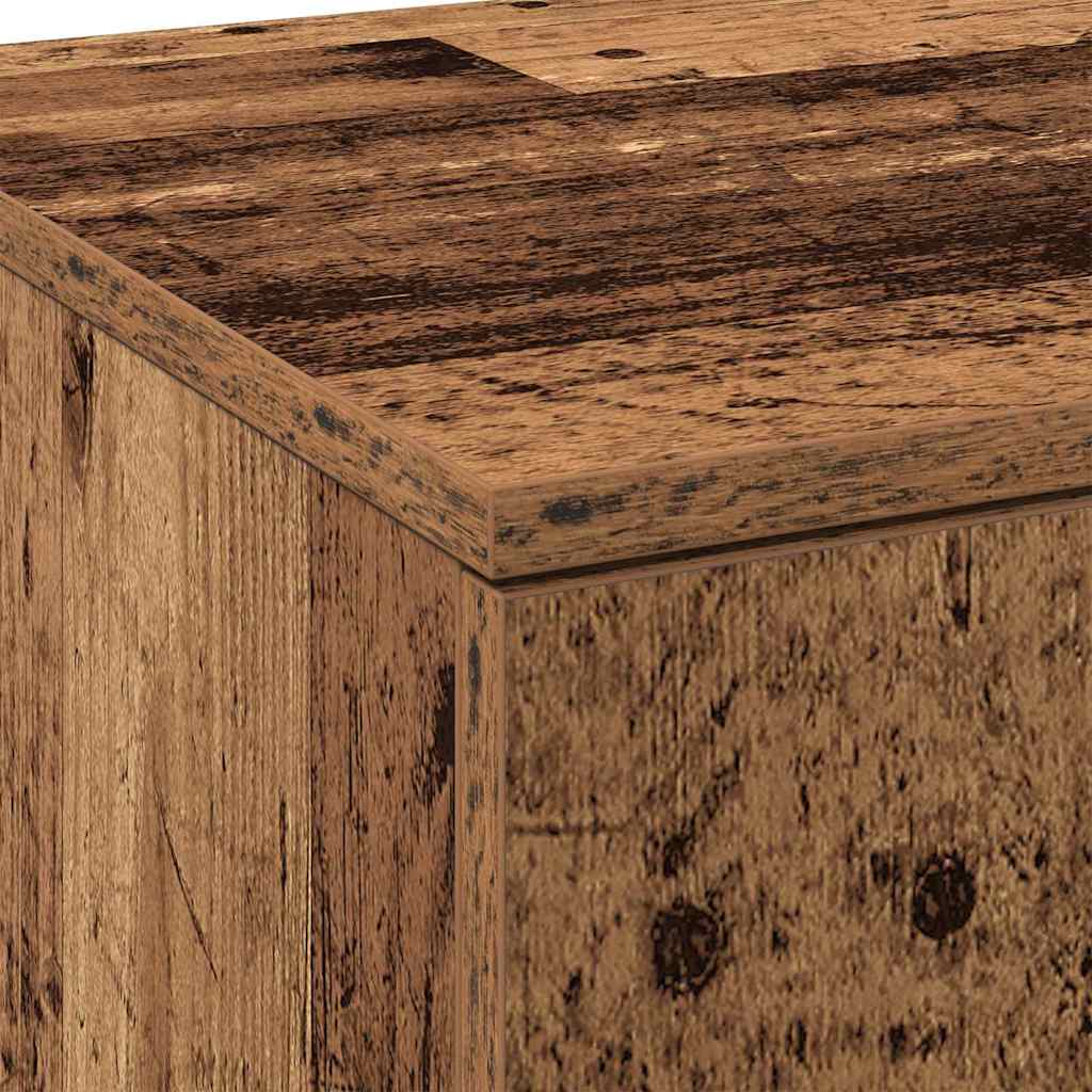 Vitrina Madera Vieja 80 x 35 x 180 cm Madera contrachapada