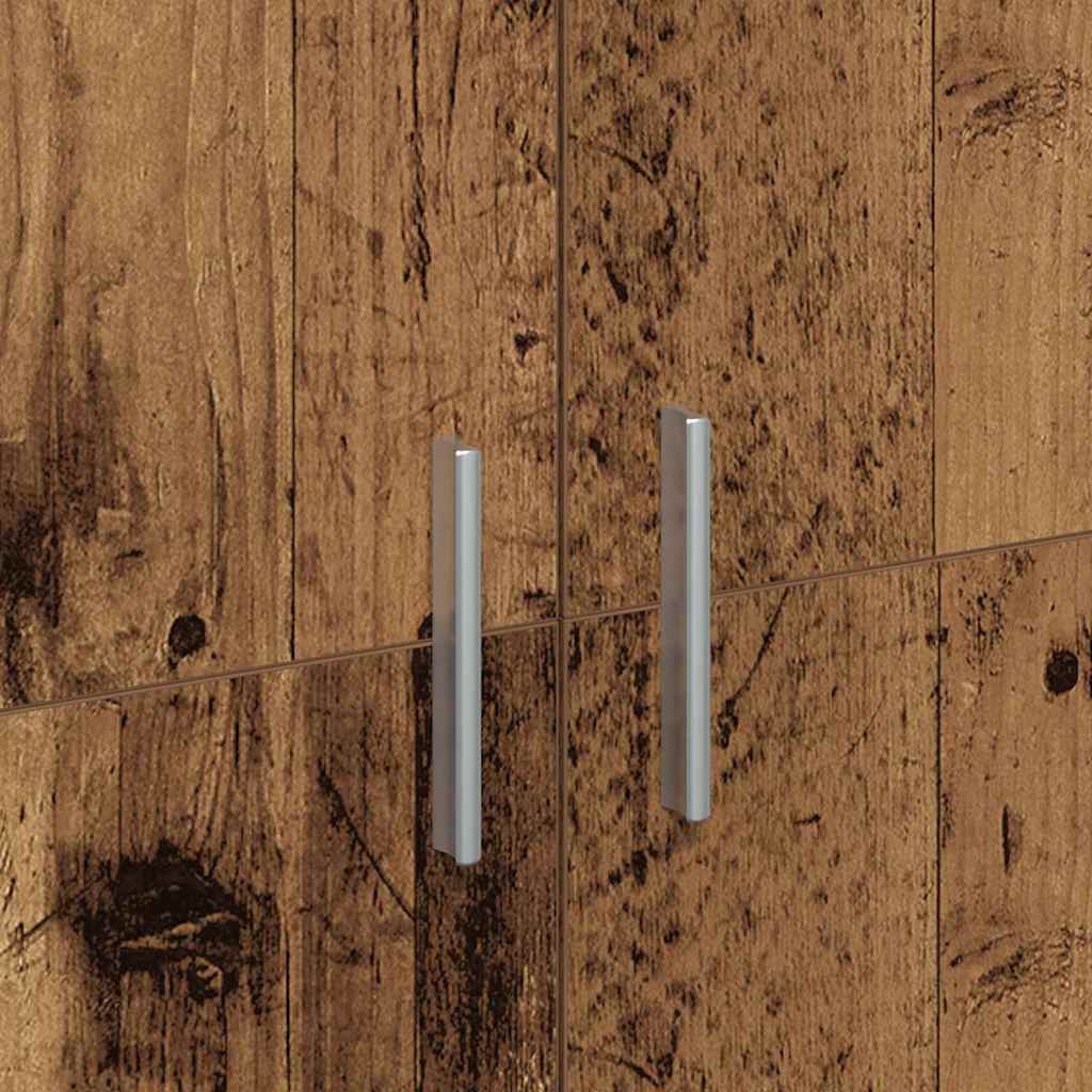Vitrina Madera Vieja 80 x 35 x 180 cm Madera contrachapada
