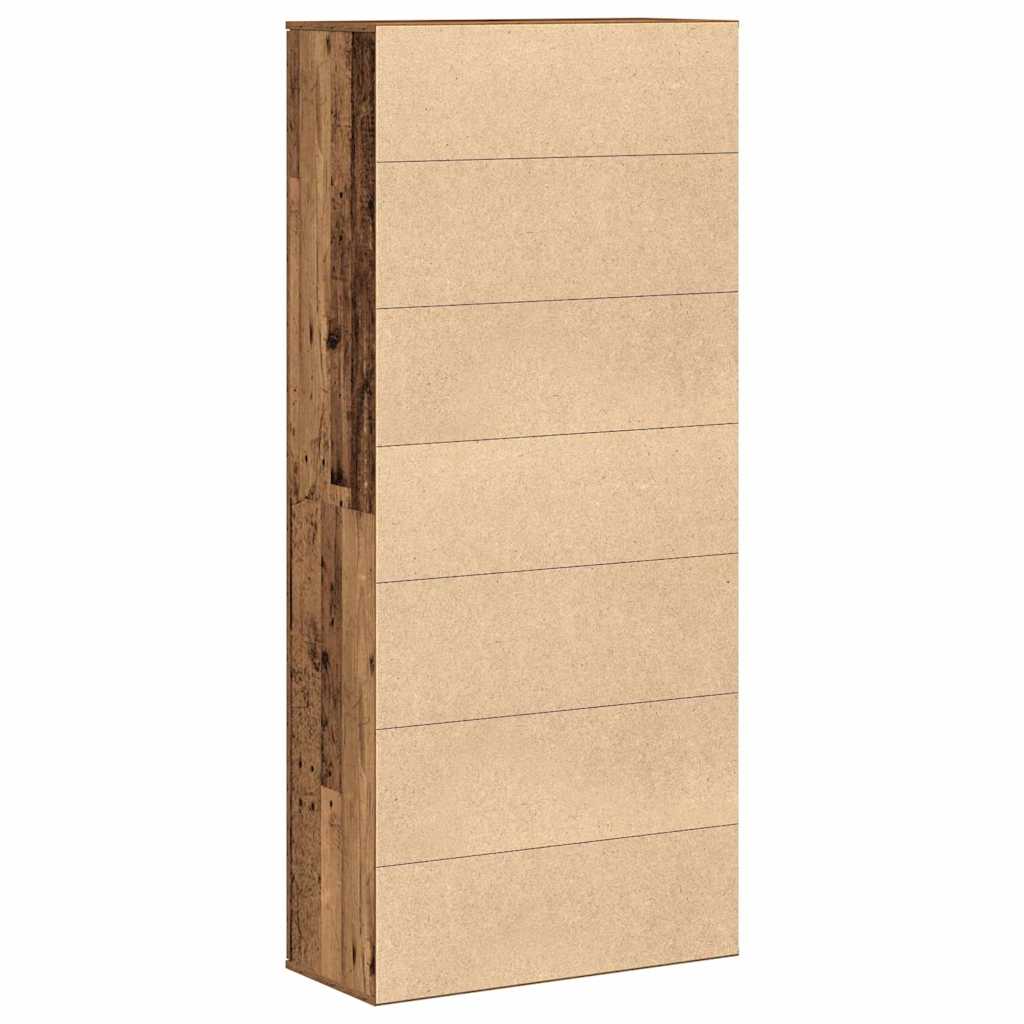 Vitrina Madera Vieja 80 x 35 x 180 cm Madera contrachapada