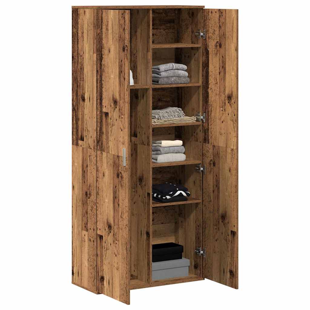Vitrina Madera Vieja 80 x 35 x 180 cm Madera contrachapada