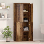 Aparador alto Madera vieja 70 x 33.5 x 180 cm