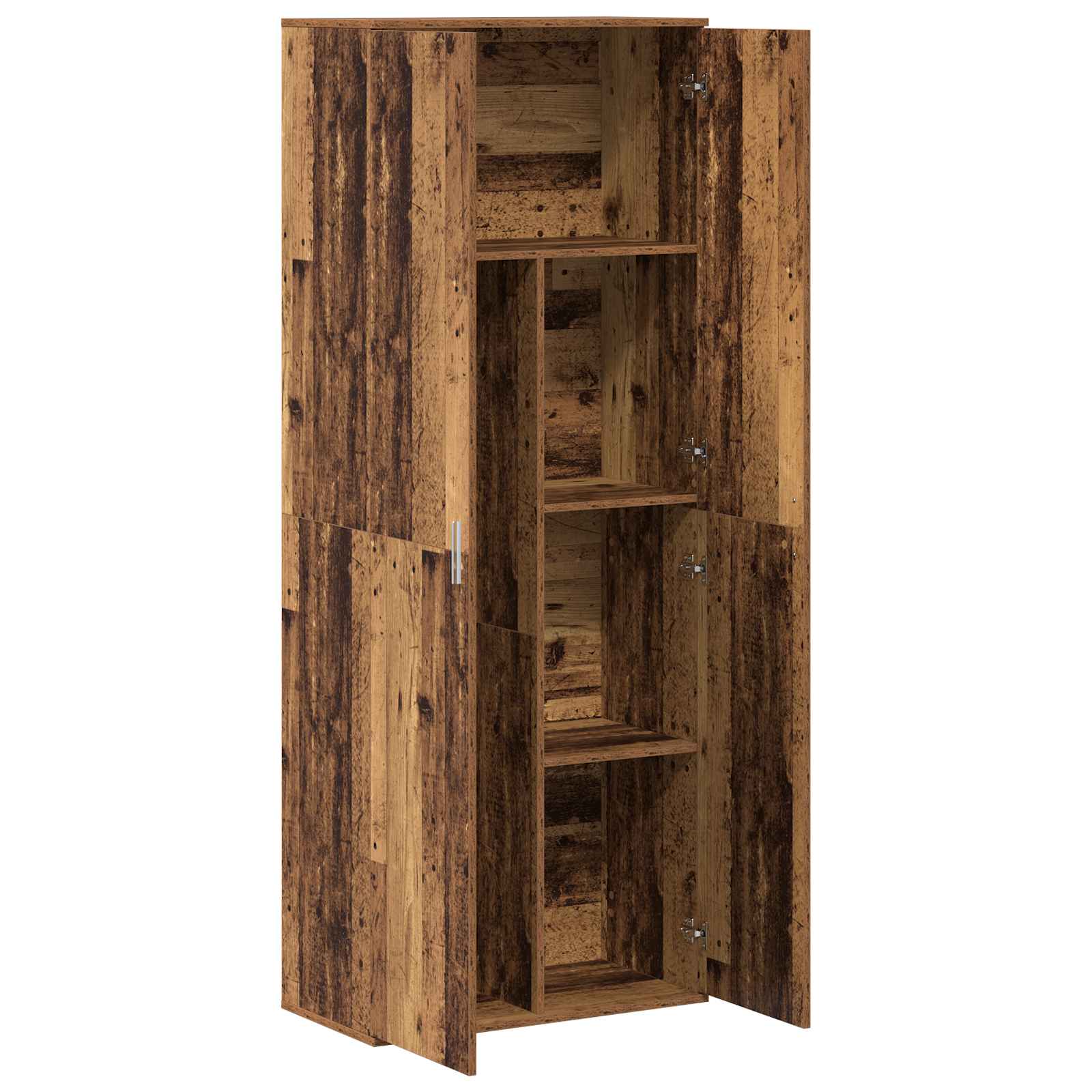 Aparador alto Madera vieja 70 x 33.5 x 180 cm