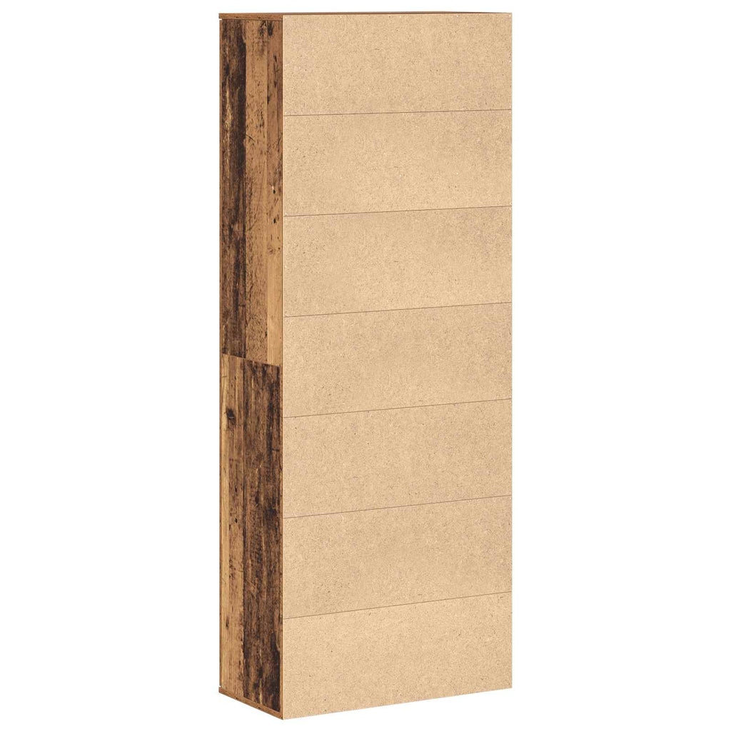 Aparador alto Madera vieja 70 x 33.5 x 180 cm
