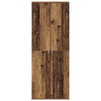 Aparador alto Madera vieja 70 x 33.5 x 180 cm