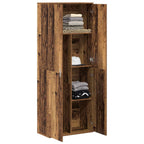 Aparador alto Madera vieja 70 x 33.5 x 180 cm