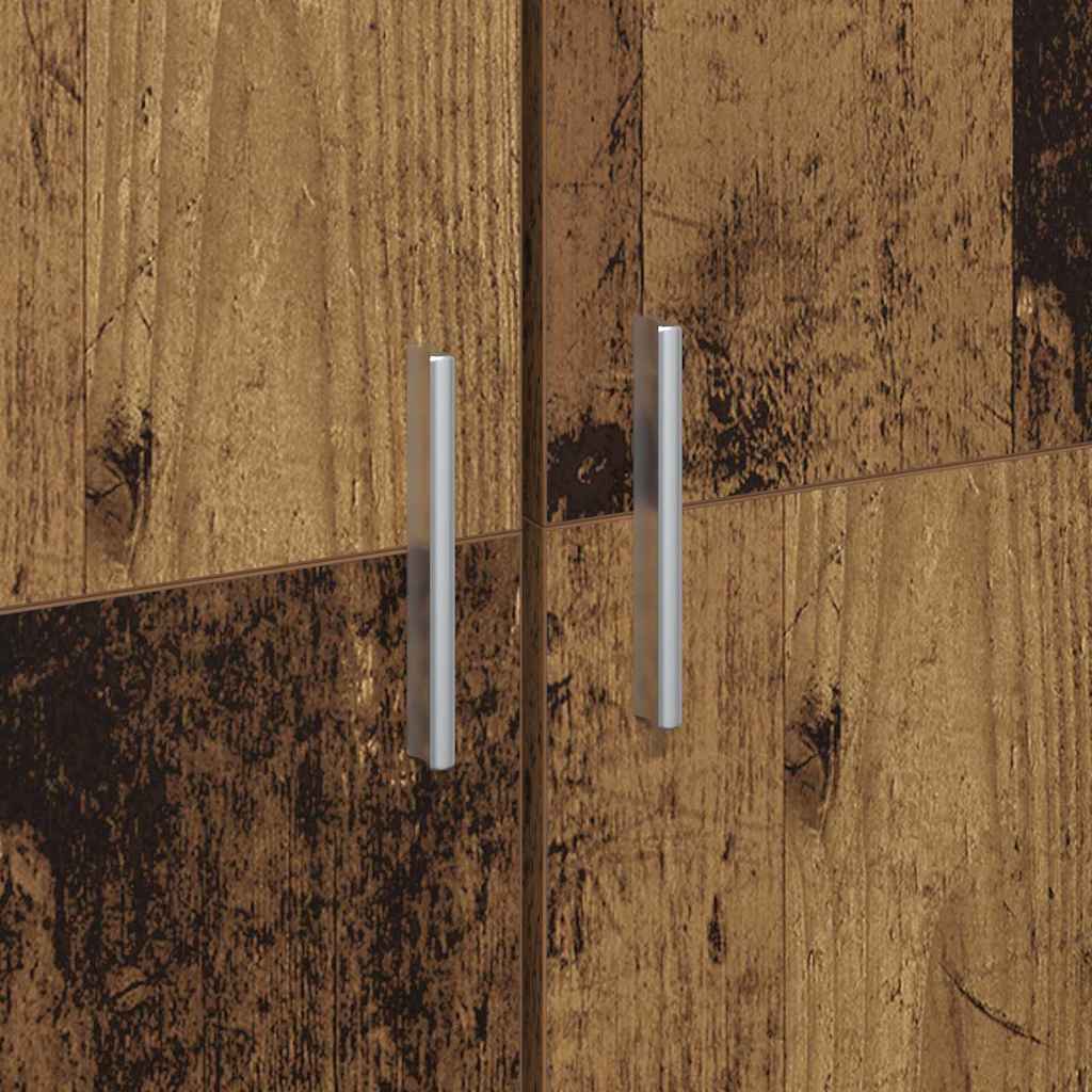 Highboard Madera Vieja 60 x 35 x 180 cm Madera contrachapada