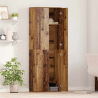 Highboard Madera Vieja 60 x 35 x 180 cm Madera contrachapada