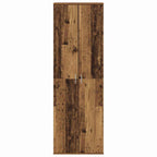 Highboard Madera Vieja 60 x 35 x 180 cm Madera contrachapada