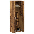 Highboard Madera Vieja 60 x 35 x 180 cm Madera contrachapada