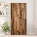 Highboard Madera Vieja 80 x 39 x 178 cm Madera contrachapada