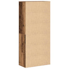 Highboard Madera Vieja 80 x 39 x 178 cm Madera contrachapada