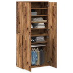 Highboard Madera Vieja 80 x 39 x 178 cm Madera contrachapada