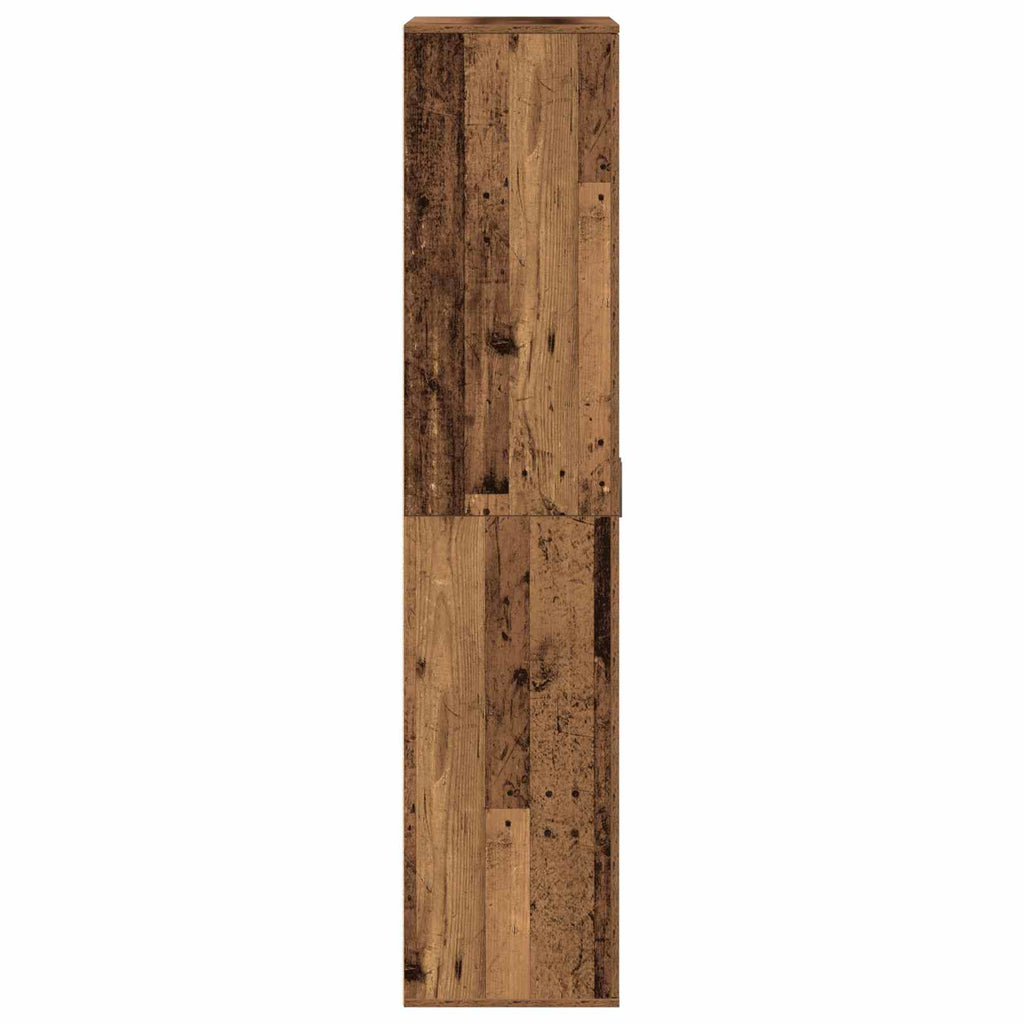 Highboard Madera Vieja 80 x 39 x 178 cm Madera contrachapada