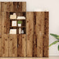 Highboard 2 pcs Old wood 30 x 42.5 x 185 cm