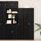 Highboard 2 pcs Old wood 30 x 42.5 x 185 cm