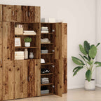 Aparador alto Madera vieja 40 x 42,5 x 185 cm