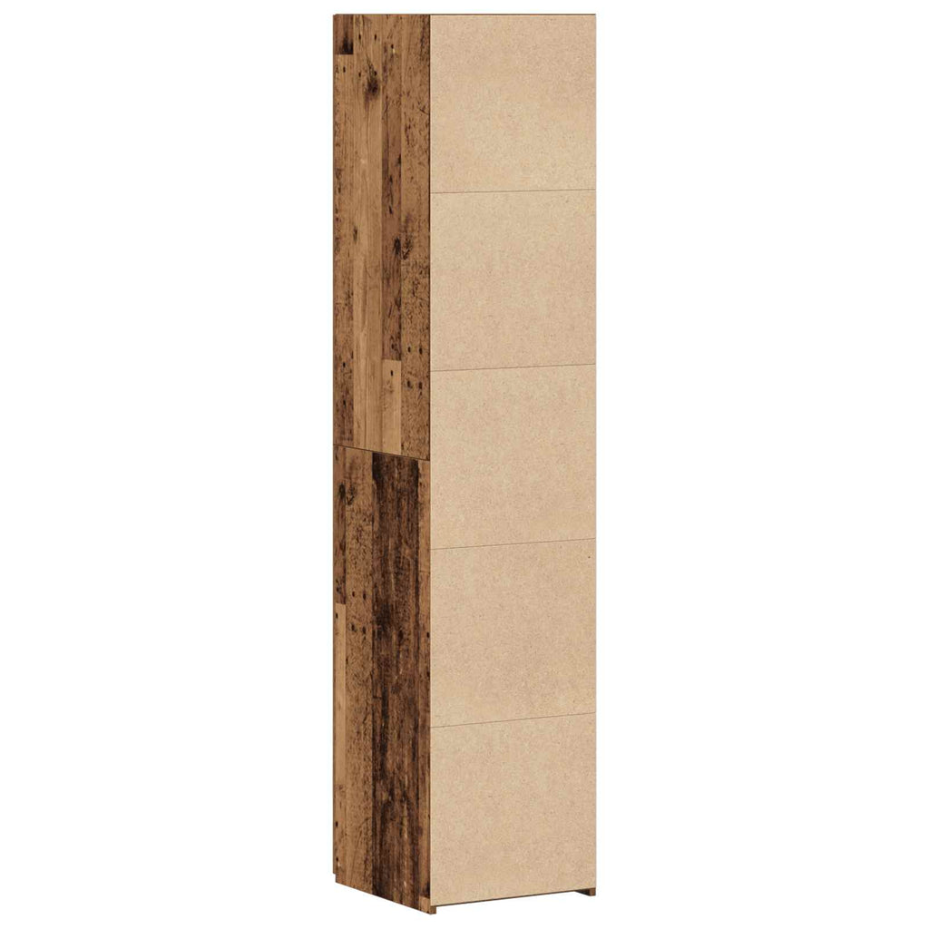 Aparador alto Madera vieja 40 x 42,5 x 185 cm