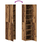 Aparador alto Madera vieja 40 x 42,5 x 185 cm