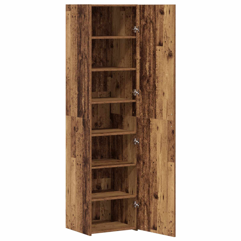 Aparador alto Madera vieja 45 x 42,5 x 185 cm