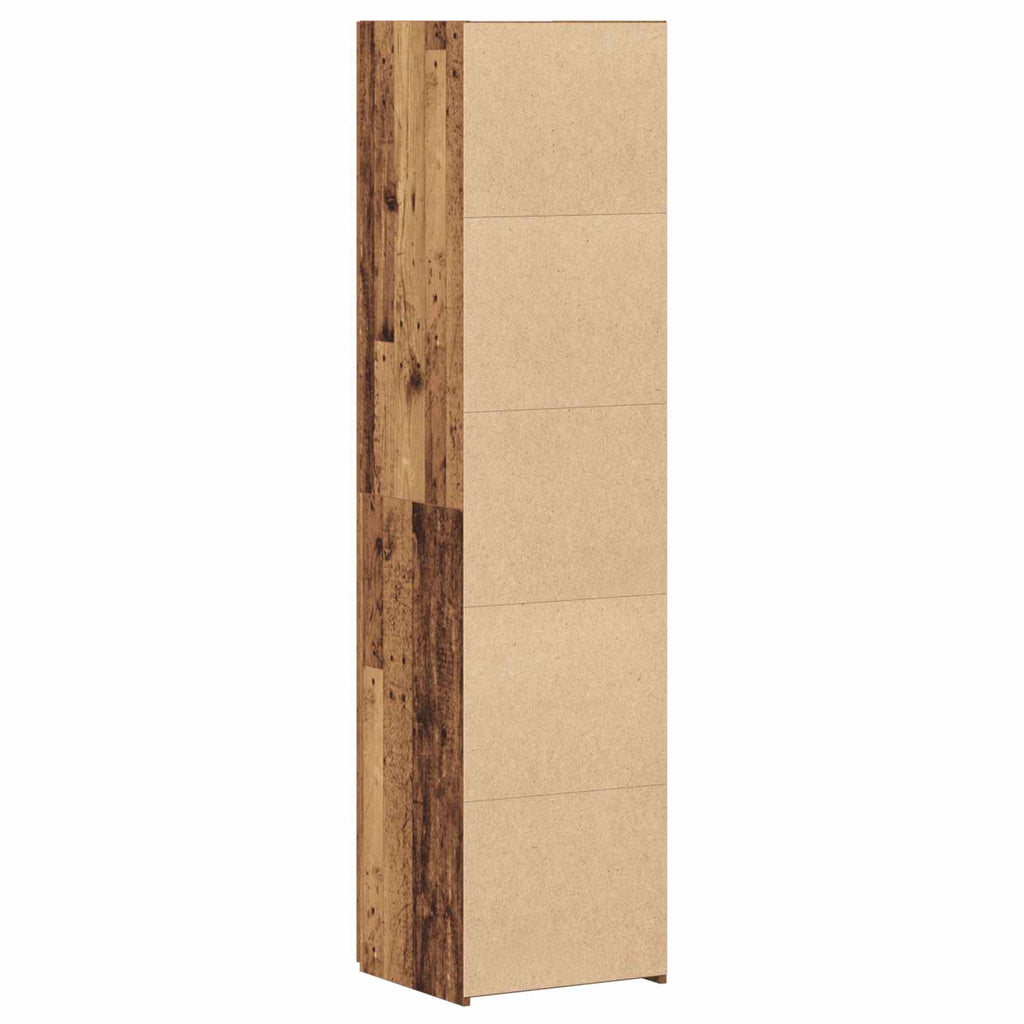 Aparador alto Madera vieja 45 x 42,5 x 185 cm