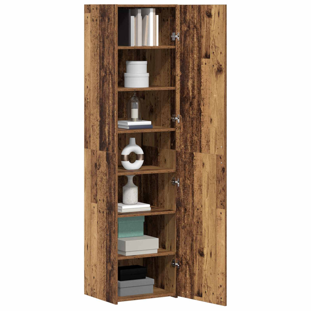 Aparador alto Madera vieja 45 x 42,5 x 185 cm
