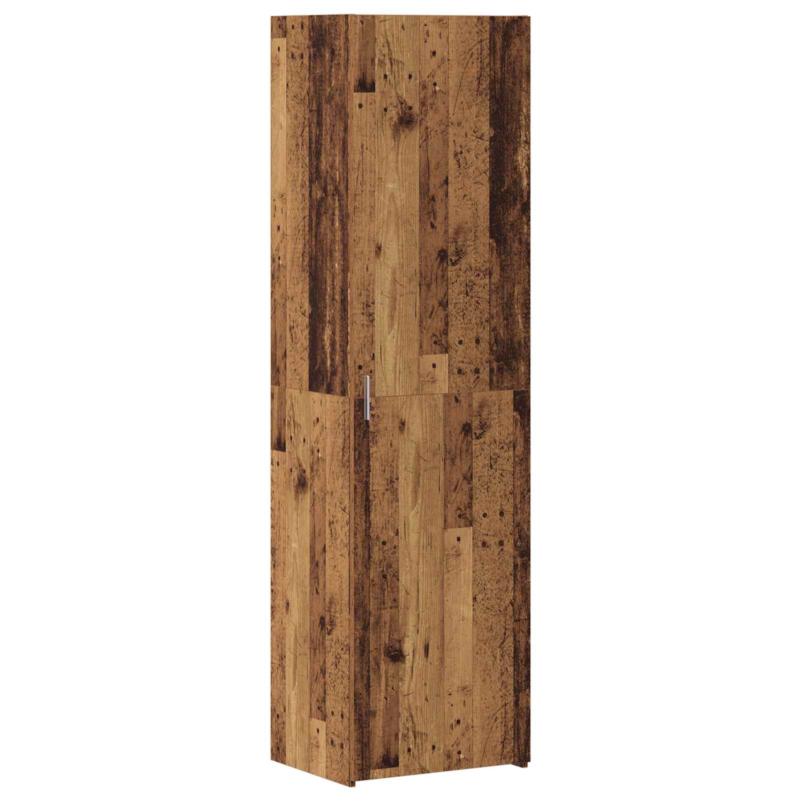 Aparador alto 2 pcs Madera vieja 50 x 42,5 x 185 cm