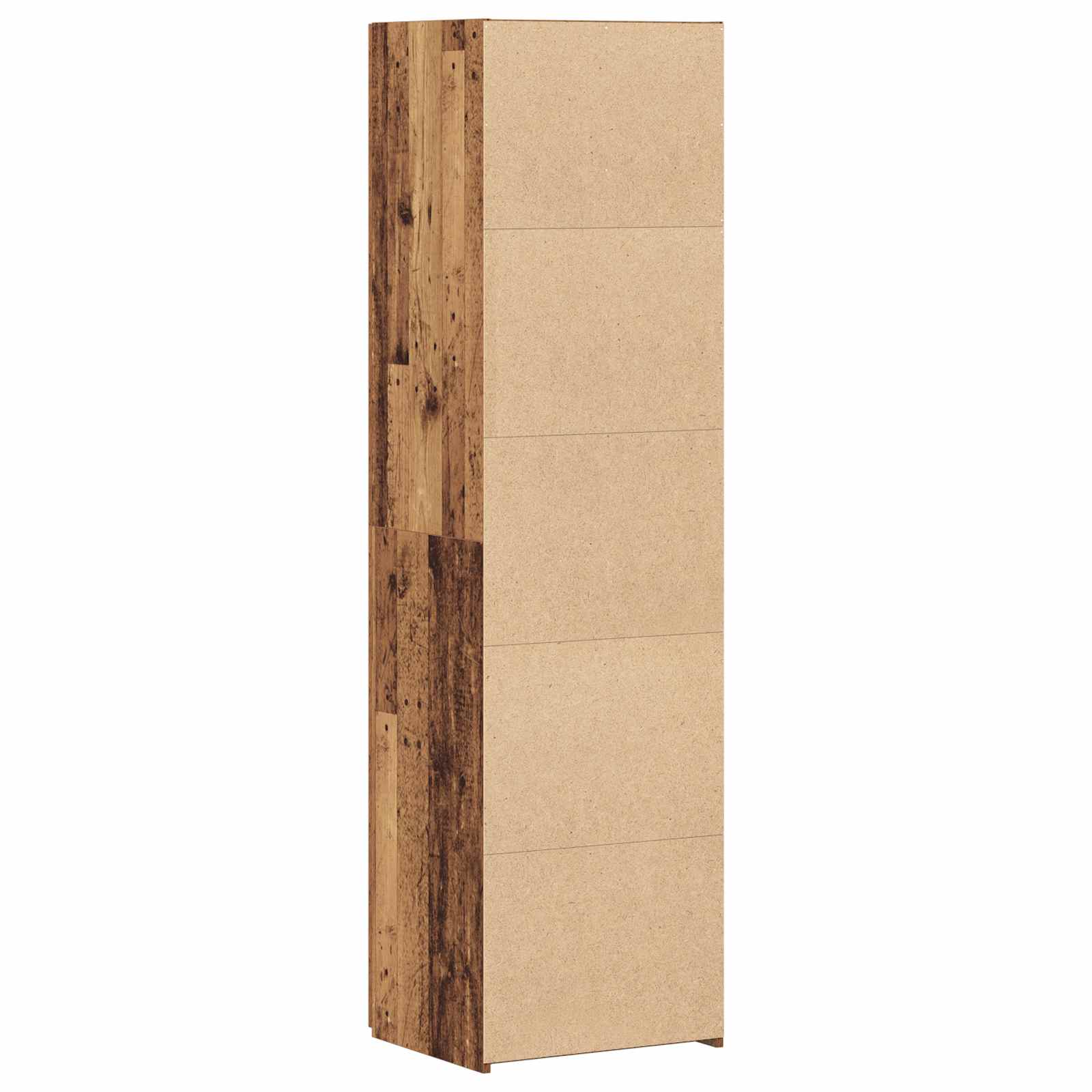 Aparador alto 2 pcs Madera vieja 50 x 42,5 x 185 cm