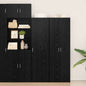 Aparador alto 2 pcs Madera vieja 50 x 42,5 x 185 cm