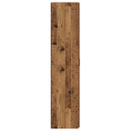 Aparador alto 2 pcs Madera vieja 70 x 42,5 x 185 cm