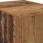 Aparador alto 2 pcs Madera vieja 80 x 42 x 185 cm