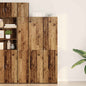 Aparador alto 2 pcs Madera vieja 80 x 42 x 185 cm