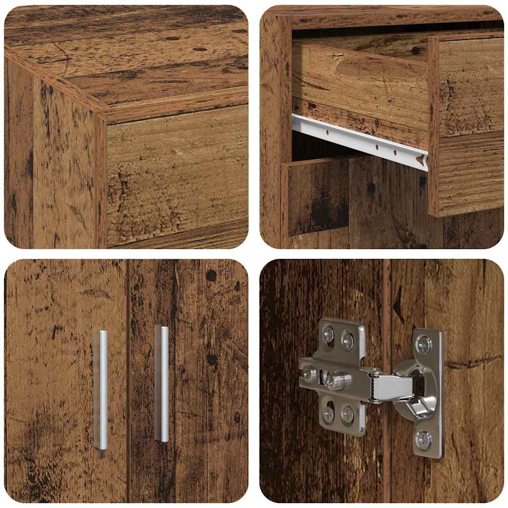 Armario de almacenamiento Madera vieja 80 x 42.5 x 93.5 cm