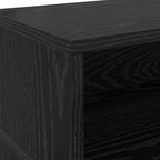Escritorio Roble Negro 130 x 130 x 91 cm Madera de ingeniería