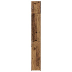 Armario de almacenamiento 2 pcs Madera envejecida
